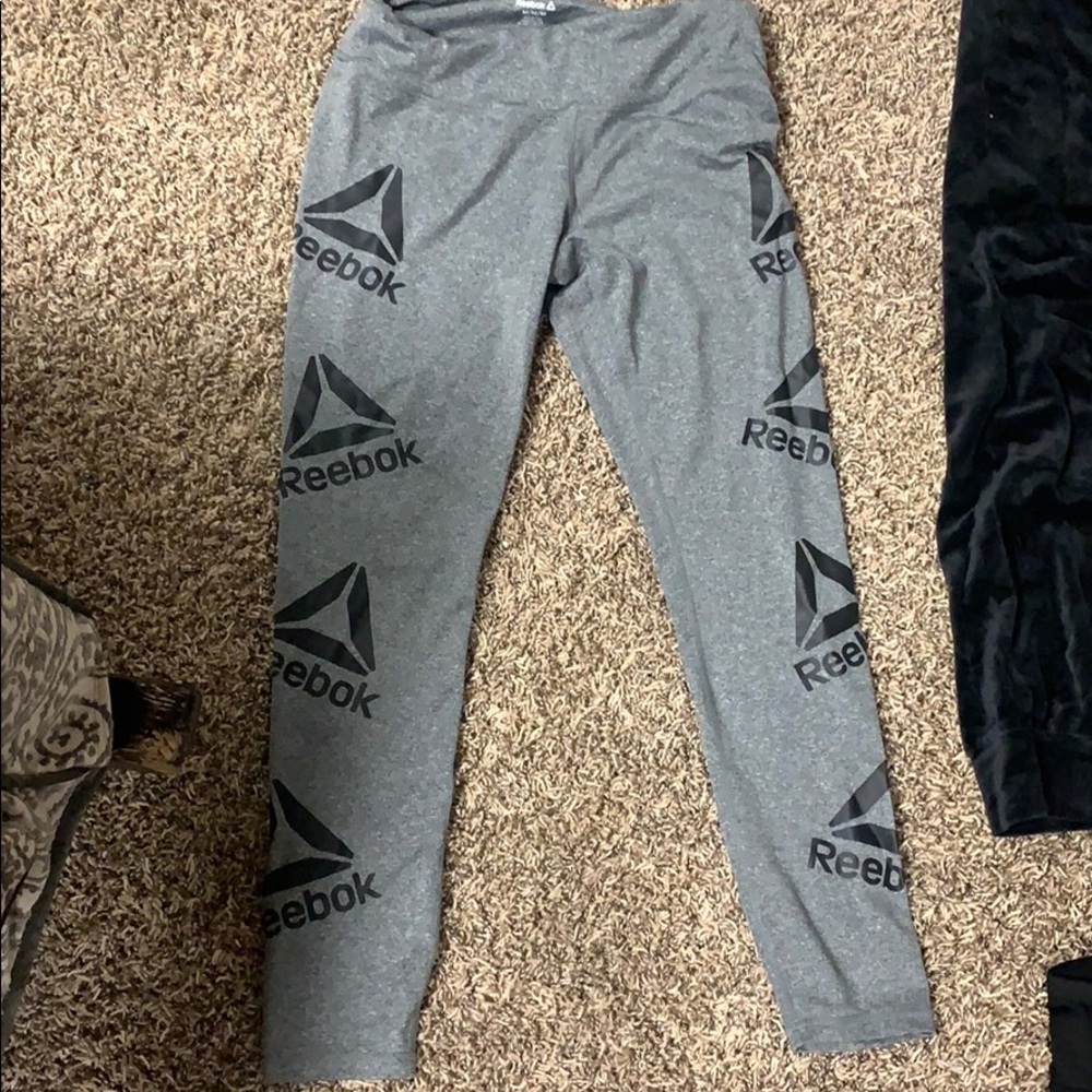 Reebok gray leggings